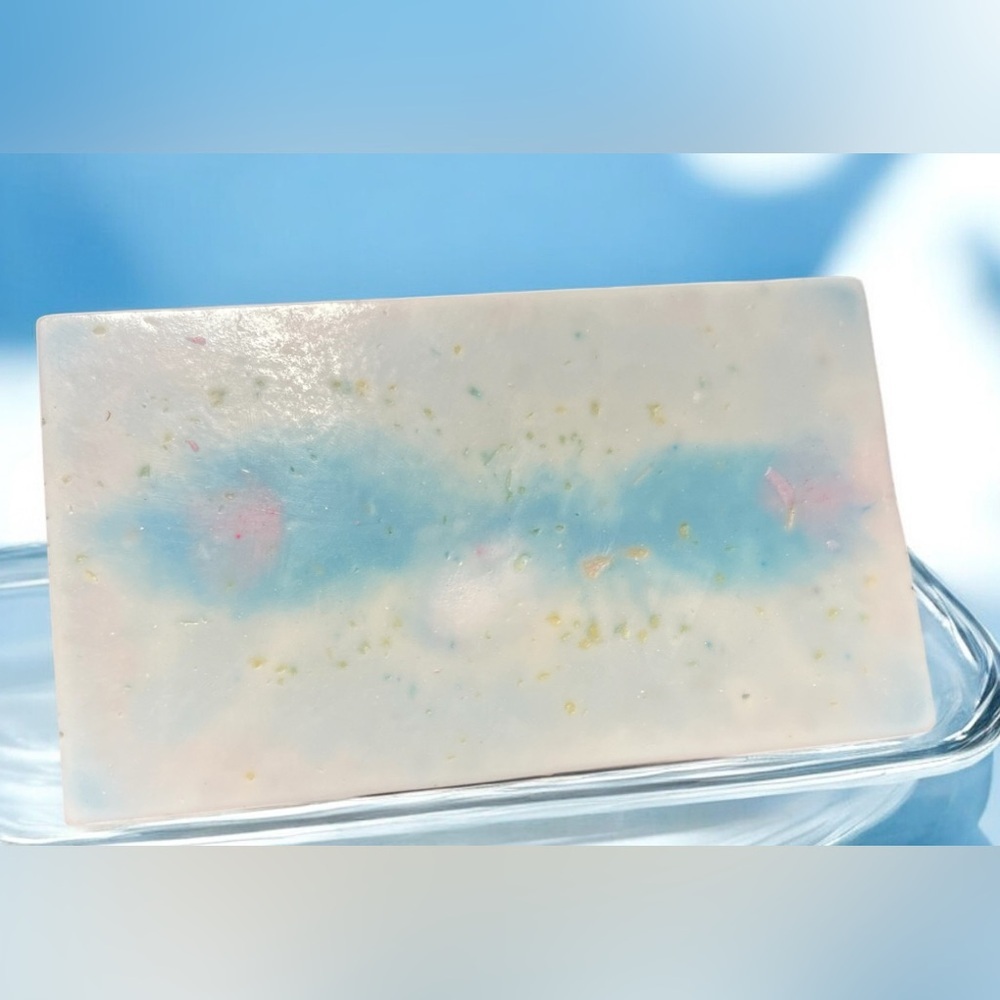 Dark spot correction handmade Soap turmeric oil kojic acid exfoliant 5x3in 7oz